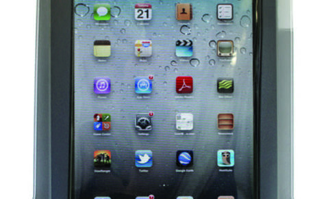 Aquapac para iPad, datos seguros