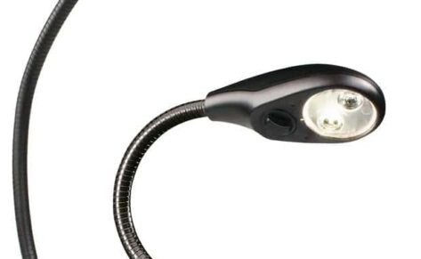 Lámpara flexo de Hella Marine, ayuda a la lectura