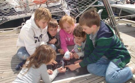 Entretenimiento digital en el barco