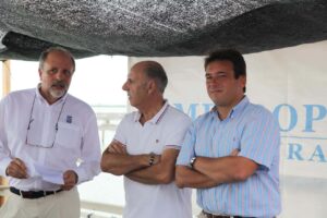 De Izq. a Dcha: Paco Rivas, Francesc Arasa y Javier Celma.