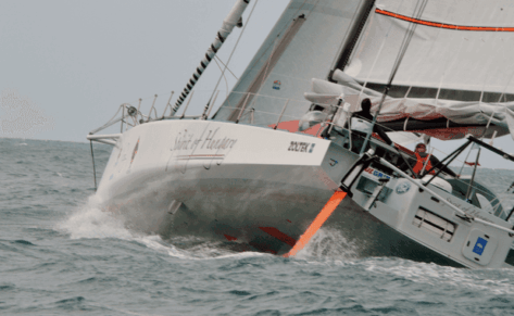 Concentración en Barcelona de todos los equipos de la vuelta al mundo a dos