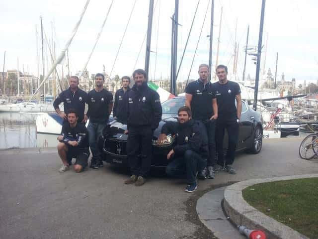 tripulacion VOR 70 Maserati 3. Tripu Maserati