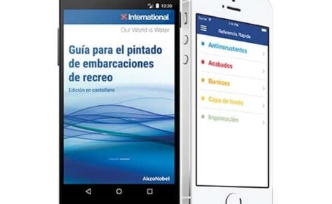 App de la Guía del pintado para embarcaciones de recreo de International