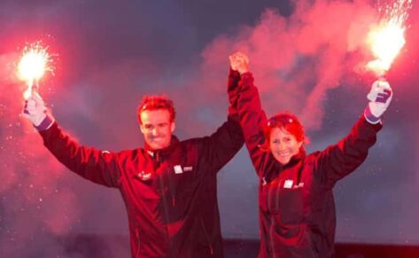 El GAES Centros Auditivos completa el podio de la Barcelona World Race