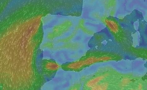 Windyty, mapa mundial de vientos a tiempo real