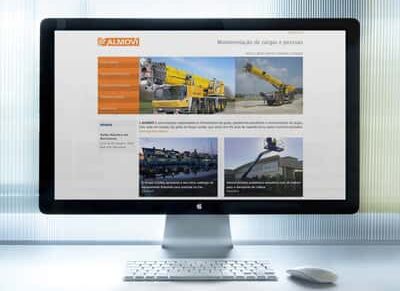 La empresa de equipos de elevación de cargas Almovi estrena web