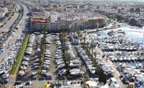 Todo a punto para la Feria del Barco de Ocasión de Empuriabrava