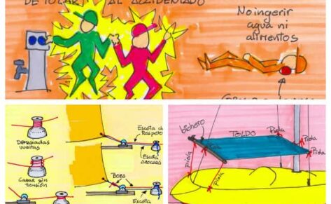 Qué hacer en caso de una electrocución,cabo azocado en un winche y bichero y toldo