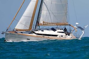 Test for Yacht in Cherbourg Redakteur Michael Good