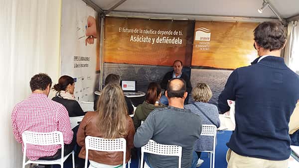 Rueda de prensa ANAVRE en el Salon Nautico Barcelona