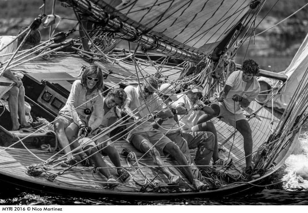 Foto ganadora del Yacht Racing Forum 2016 © Nico Martínez