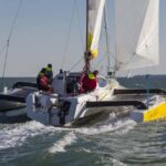 Waterkampioen Proefvaarten voor EYOTY de verkiezing van het Europese Zeiljacht van het Jaar 2017 Frankrijk