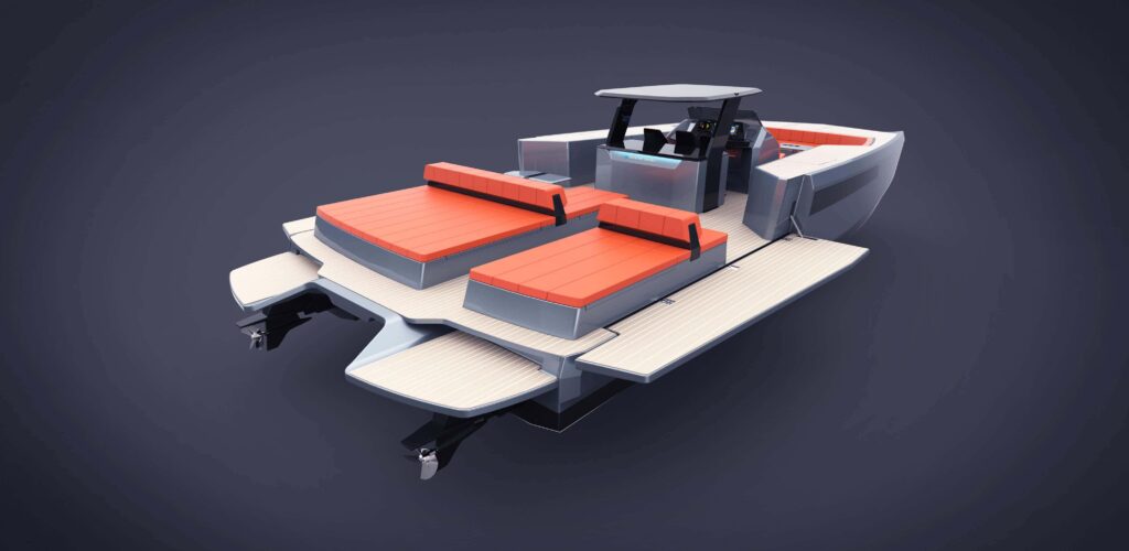 Plataformas laterales Sunreef Open 40 Power