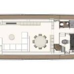 Plano Ferretti Yachts 850