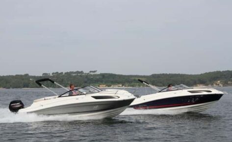 Bayliner VR5 Cuddy IB y OB ¿Cómo la quiere?