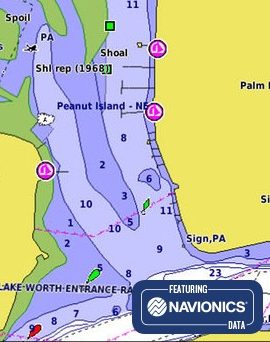 Cartas de navegación Cartografía Garmin BlueChart g3 y BlueChart g3 Vision