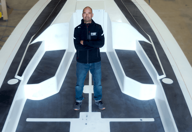 MMW 33 Fast Cruiser cubierta 