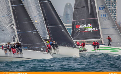 Una imagen de cruceros del pasado Trofeo de vela Conde de Godó. © Laura Carrau