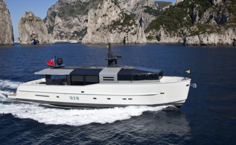 Arcadia A85, una glorieta en alta mar