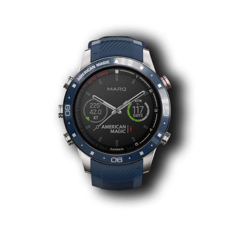 Garmin presenta el reloj conmemorativo MARQ™ Captain: Edición American Magic