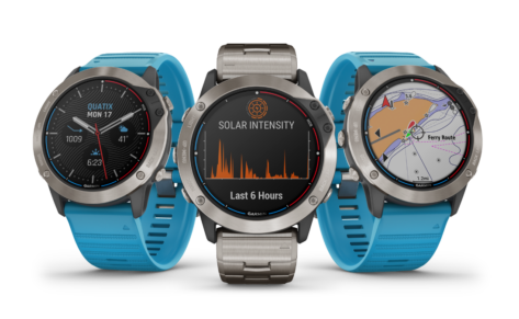 Quatix 6X Solar de Garmin, el primer reloj náutico con carga solar