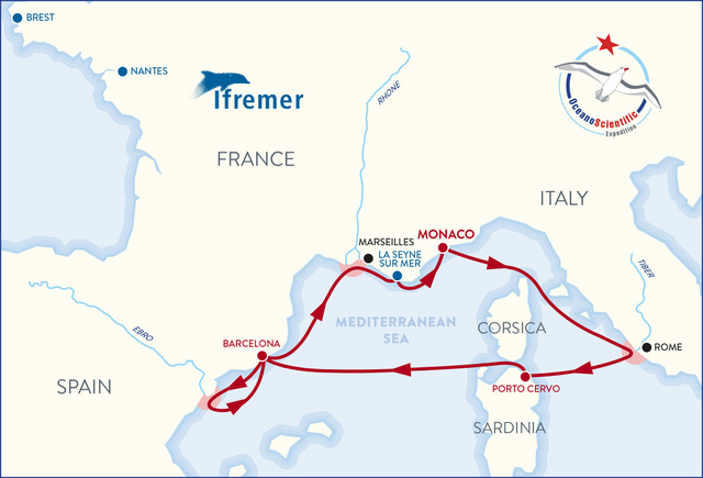 Proyecto OceanosCientific Mediterranean Contaminantes Expedition 2020
