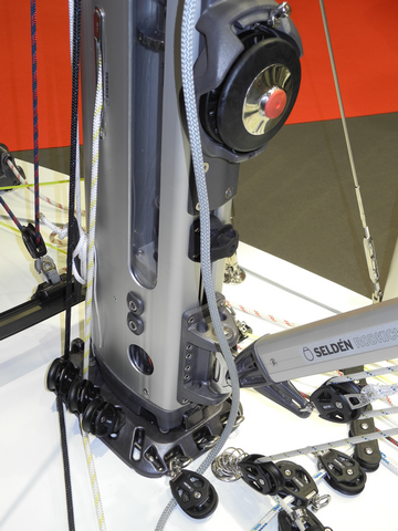 Selden: conversión enrollador de palo manual en eléctrico