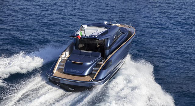 Solaris Power 48 Lobster navegando