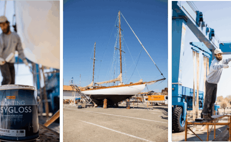 Jotun colabora con Ostarte Sailing para recuperar y poner en valor veleros clásicos