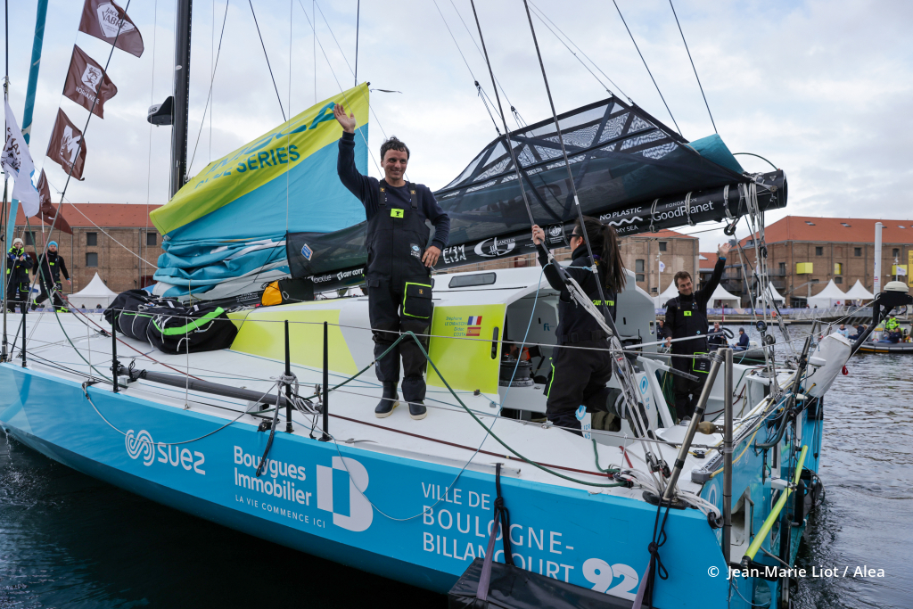 Didac Costa ya está embarcado en la Transat Jaques Vabre