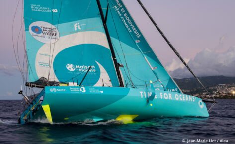 Didac Costa termina su primera Transat Jaques Vabre