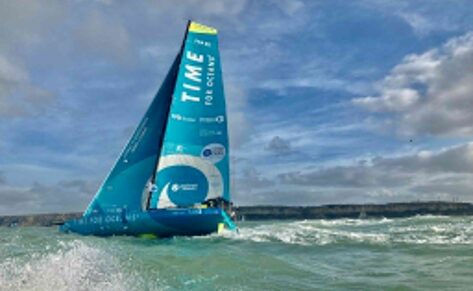 Didac Costa ya está embarcado en la Transat Jaques Vabre
