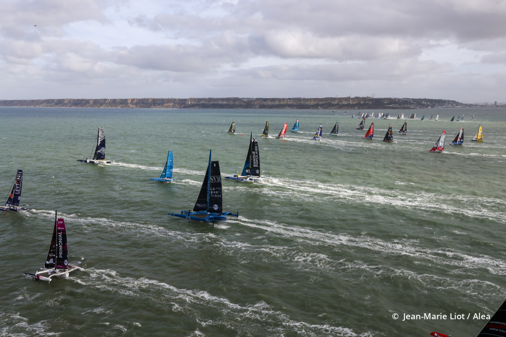 Didac Costa ya está embarcado en la Transat Jaques Vabre