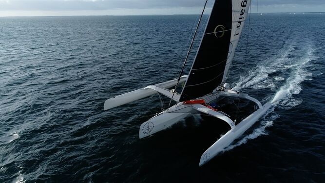 El “Use It Again!” de Alex Pella y Romain Pilliard listo para batir el récord absoluto de la vuelta al mundo hacia el Oeste