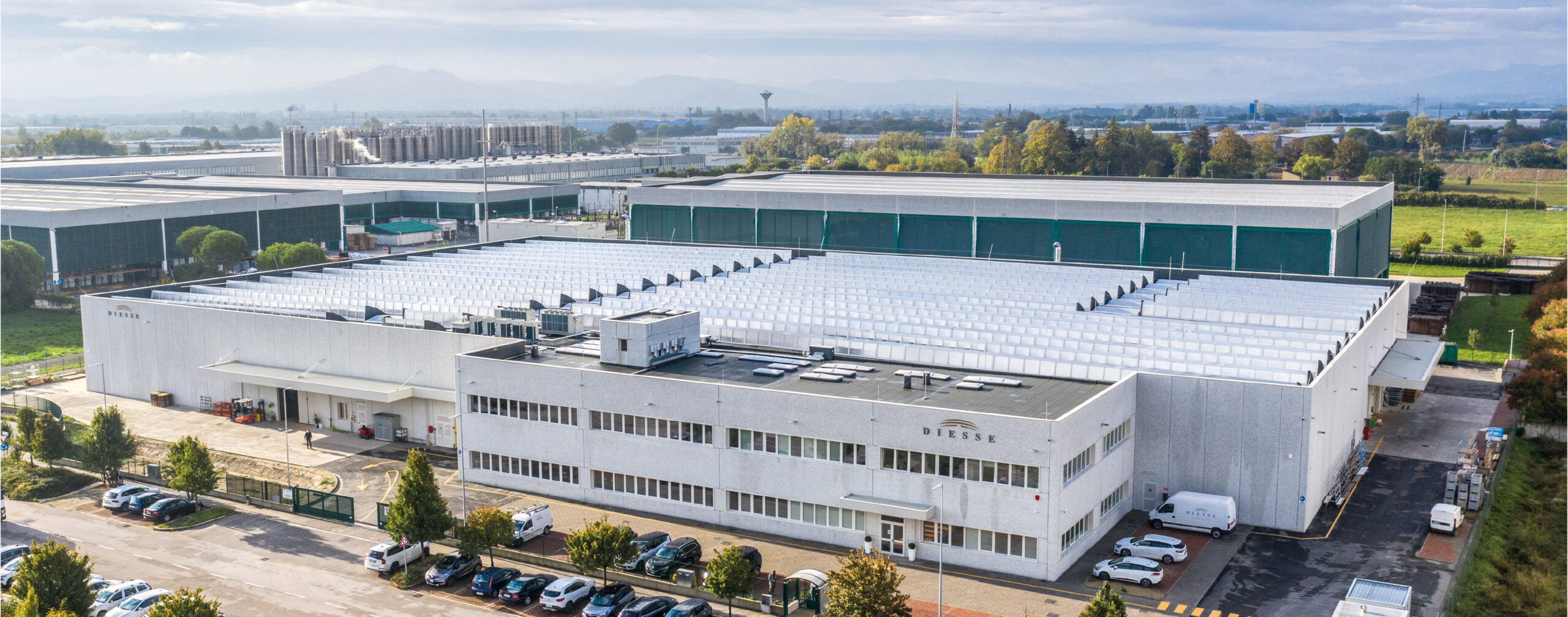 La nueva sede de Diesse Arredamenti en Forlí, Italia.