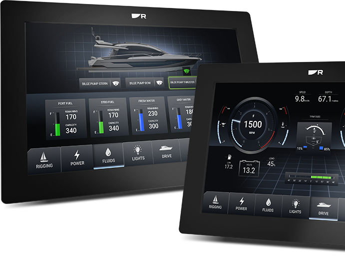 Sistema de control digital modular YachtSense de Raymarine
