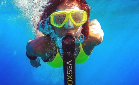 Una persona utilizando el OX500