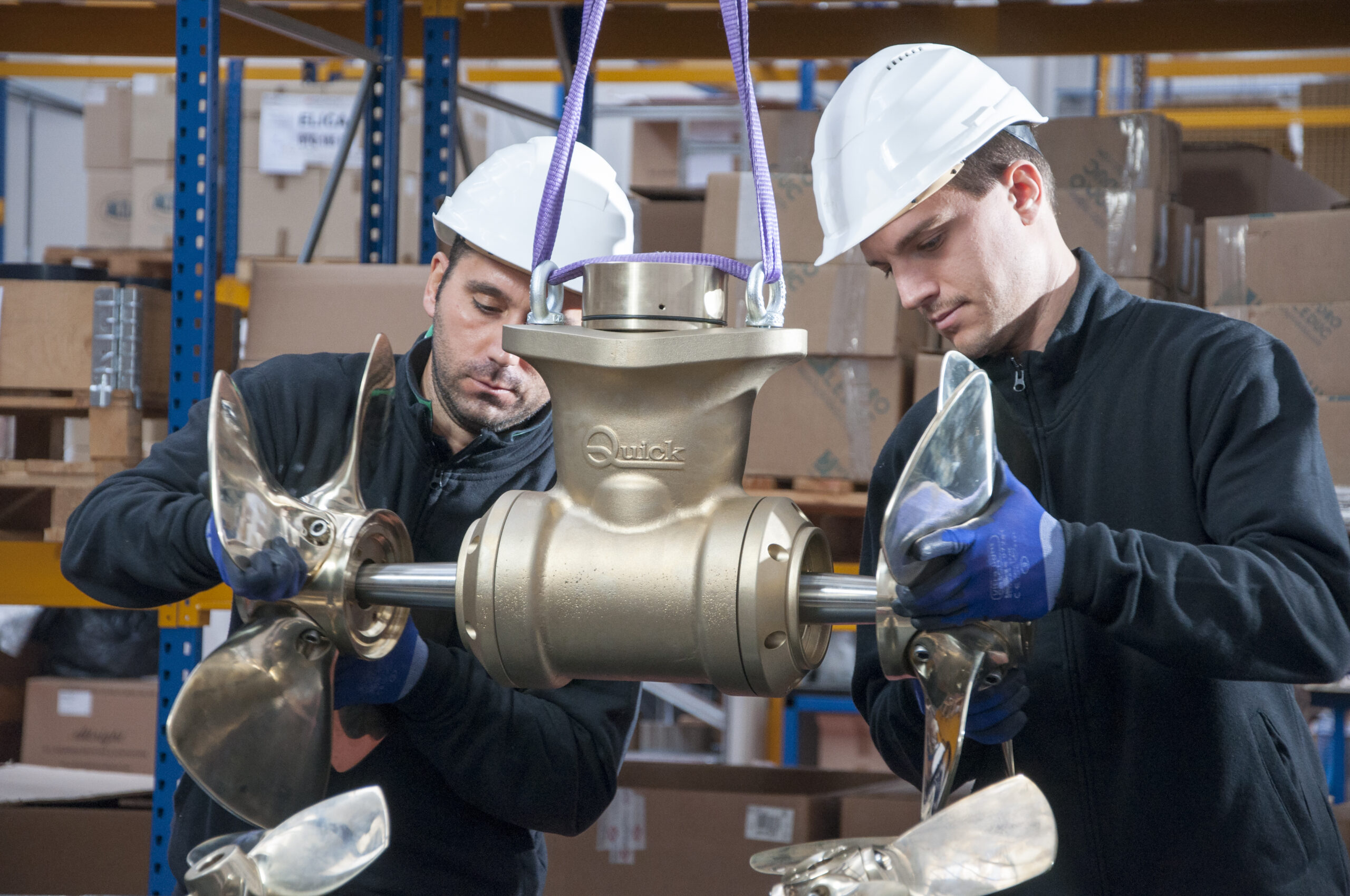 Quick Spa en producción