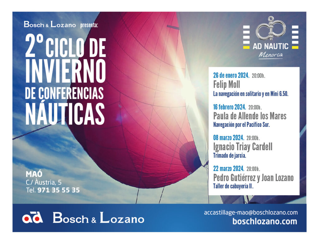 2o ciclo de invienro de conferencias náuticas