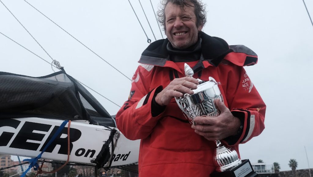 Philippe Delamare ha escrito su nombre con letras de oro en la historia de la navegación a vela en solitario.