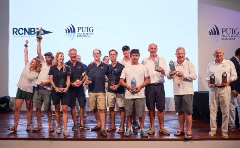 Recluta, Kanavel, Oriole, Comet, Viveka, Anima II, Kookaburra, Northern Light, Emeraude y Olympian vencedores de la XVII edición de la Regata Puig Vela Clàssica