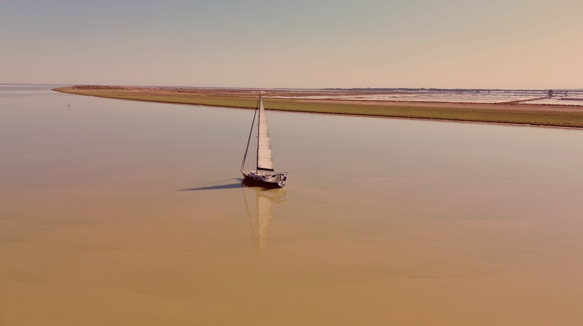 El Forquilla navegando el Guadalquivir