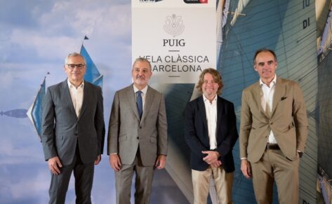 El Ayuntamiento de Barcelona acoge la presentación de la XVIII Edición de la regata Puig Vela Clàssica