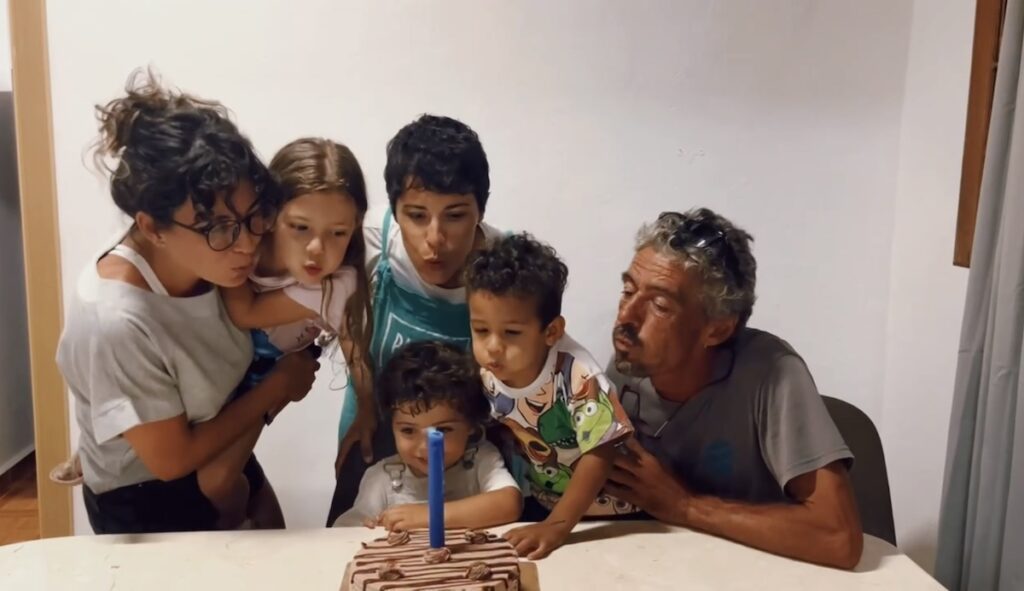 Celebrando el aniversario del viaje del Forquilla.