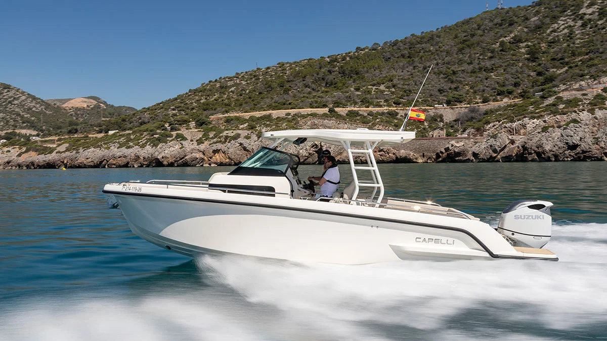 Prueba de motor | Capelli Alma 27, con alma marinera