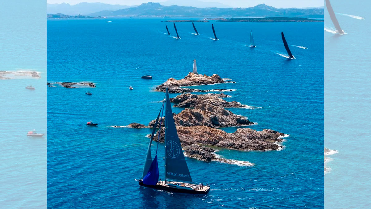 La Giorgio Armani Superyacht Regatta da el pistoletazo de salida a la temporada de verano por todo lo alto en Porto Cervo
