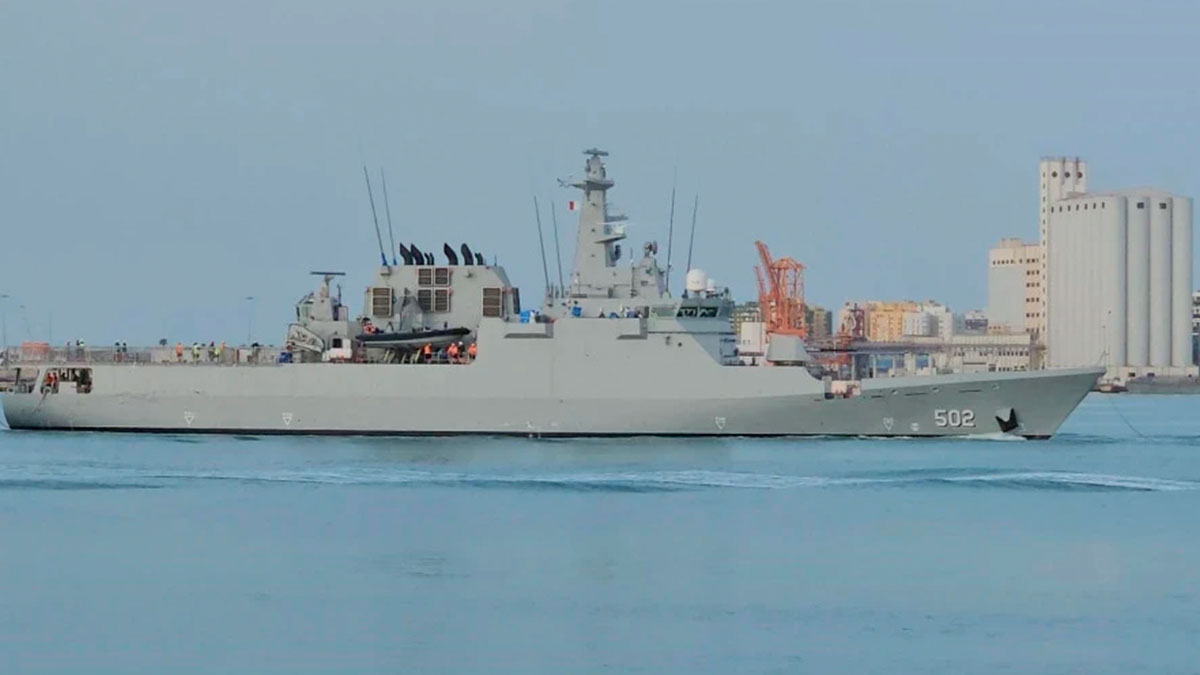 Navantia entrega a Marruecos el Moulay Hassan I, un patrullero de 87 metros construido en Cádiz