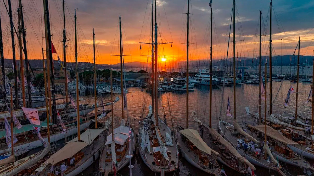 La temporada de yates en el Mediterráneo se despide con estilo en Les Voiles de Saint-Tropez
